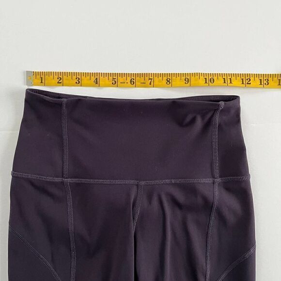 Lululemon Black Grape Purple Anew Crop Luxtreme Legging Size 4 EUC - Picture 15 of 16